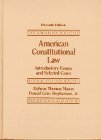 Stock image for American Constitutional Law:Intro Essays: Introductory Essays and Selected Cases for sale by Irish Booksellers