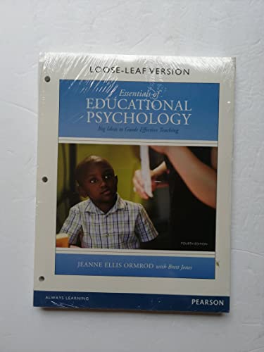 9780133416466: Essentials of Educational Psychology: Big Ideas to Guide Effective Teaching