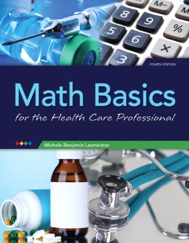 Stock image for Math Basics for Healthcare Professionals Plus NEW MyLab Math with Pearson eText -- Access Card Package (4th Edition) for sale by Iridium_Books