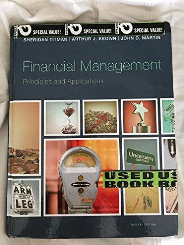 Imagen de archivo de Financial Management: Principles and Applications (12th Edition) (Pearson Series in Finance) a la venta por HPB-Red