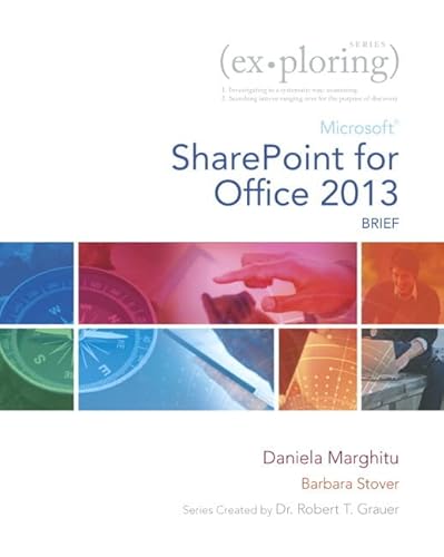 Imagen de archivo de Exploring Microsoft SharePoint for Office 2013, Brief a la venta por Better World Books