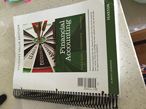Stock image for Financial Accounting, 10th Edition for sale by BooksRun