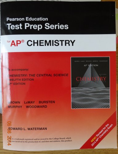 Beispielbild fr Pearson Education Test Prep Series for AP Chemistry (New - Revised for the 2014 AP Chemistry Exam) zum Verkauf von BookHolders