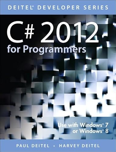 Beispielbild fr C# 2012 for Programmers (Deitel Developer) zum Verkauf von WorldofBooks