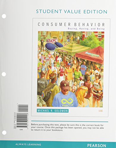 9780133451153: Consumer Behavior: Buying, Having, and Being