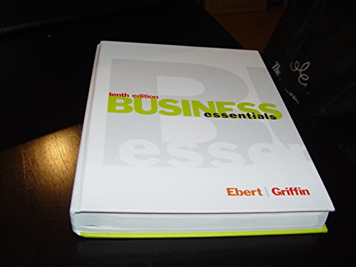Imagen de archivo de Business Essentials (10th Edition) a la venta por Goodwill