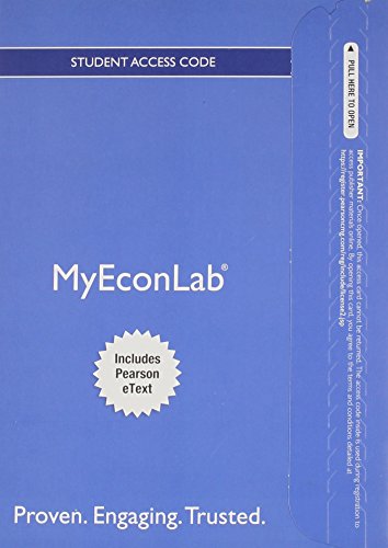 9780133456431: MyEconLab Pass Code