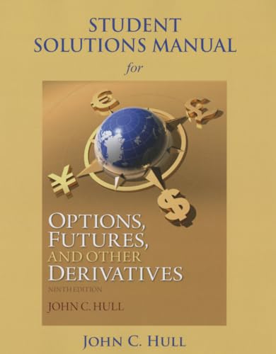 Imagen de archivo de Student Solutions Manual for Options, Futures, and Other Derivatives a la venta por Goodwill Southern California