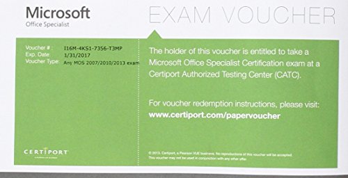 9780133460148: MOS 2007-2013 Exam Voucher with Retake