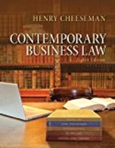 9780133471083: Contemporary Business Law