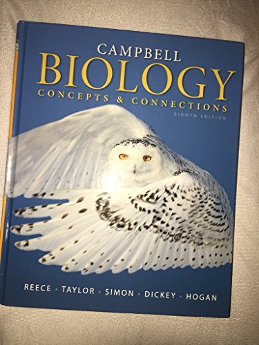 Stock image for Campbell Biology: Concepts & Connections (8th Edition) for sale by The Book Cellar, LLC