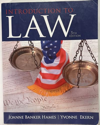 9780133484564: Introduction to Law
