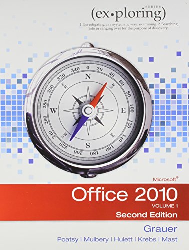 Stock image for Exploring Microsoft Office 2010, Volume 1 with Access Code for sale by Ergodebooks