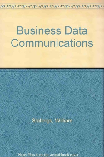 Stock image for Business Data Communications for sale by Books@Ruawai