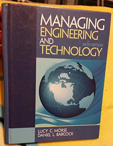 9780133485103: Managing Engineering and Technology