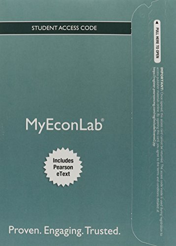 Stock image for NEW MyLab Economics with Pearson eText -- Access Card -- for Foundations of Economics for sale by Iridium_Books