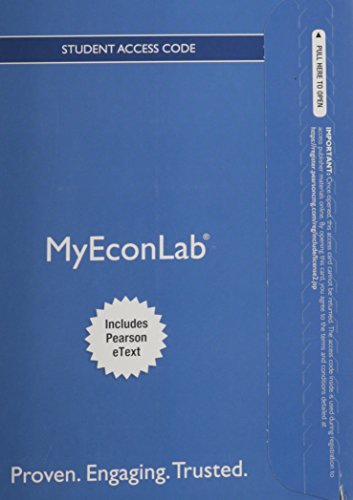 9780133485806: MyEconLab with Pearson eText Access Card for Essential Foundations of Economics