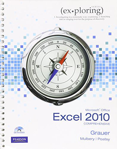 Stock image for Exploring Microsoft Office Excel 2010 Comprehensive & myitlab -- Access Code -- for Exploring Office 2010 Package for sale by Iridium_Books