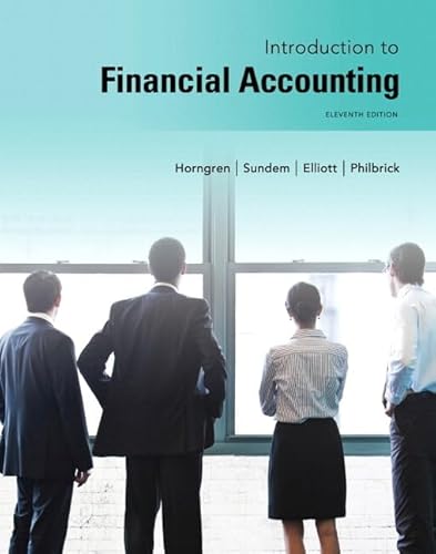 Imagen de archivo de Introduction to Financial Accounting Plus NEW MyLab Accounting with Pearson eText -- Access Card Package (11th Edition) a la venta por Iridium_Books