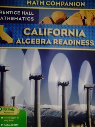 9780133501018: MATH COMPANION (Prentice Hall Mathematics, California Algebra Readiness)