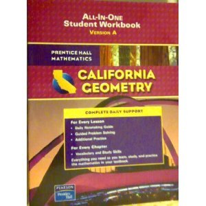 Imagen de archivo de Geometry All-in-One Student Workbook California Edition a la venta por SecondSale