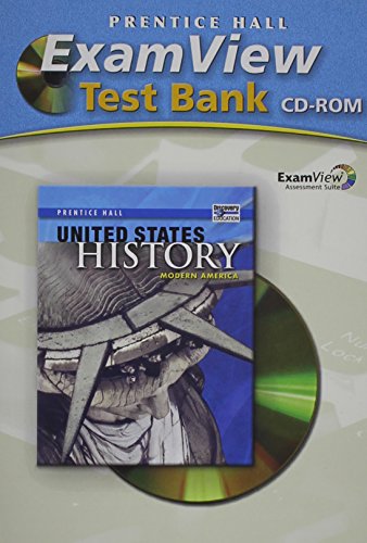9780133503340: The United States History Modern Examview Test Bank 2008c