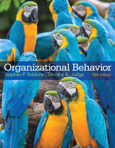 Imagen de archivo de Organizational Behavior (16th Edition) a la venta por Pangea