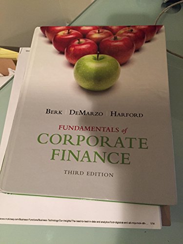 Stock image for Fundamentals of Corporate Finance (3rd Edition) (Pearson Series in Finance) for sale by ZBK Books