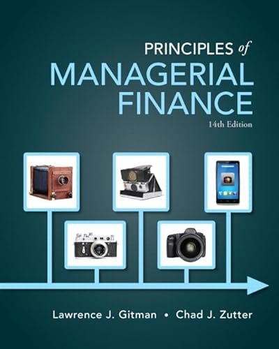 Imagen de archivo de Principles of Managerial Finance (14th Edition) a la venta por New Legacy Books