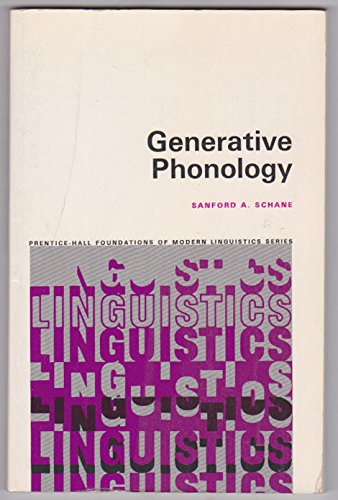 Stock image for Generative Phonology for sale by Better World Books