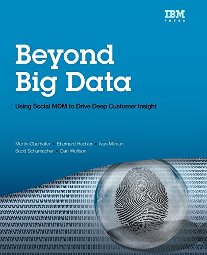 Beispielbild fr Beyond Big Data: Using Social MDM to Drive Deep Customer Insight (IBM Press) zum Verkauf von AwesomeBooks