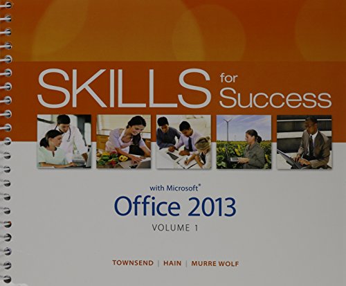 Beispielbild fr Technology in Action, Complete and Skills for Success with Office 2013 Volume 1 Package zum Verkauf von Better World Books