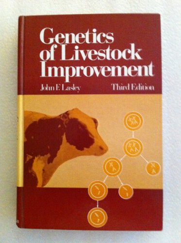 9780133511062: Genetics of Livestock Improvement
