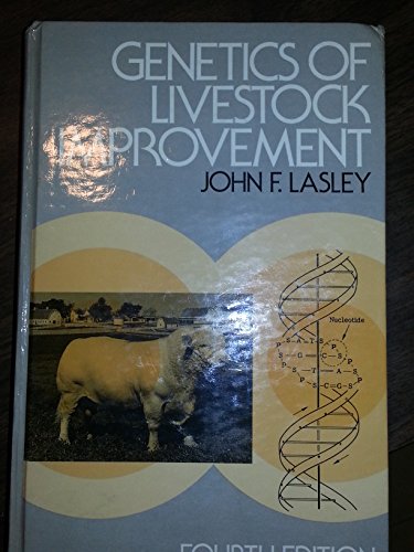 Beispielbild fr Genetics of Livestock Improvement zum Verkauf von HPB-Red