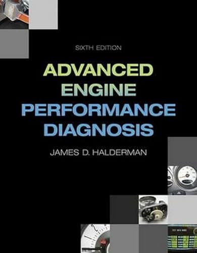 9780133515053: Advanced Engine Performance Diagnosis (Halderman Automotive Series)