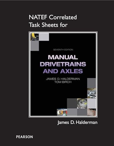 9780133516203: NATEF Correlated Task Sheets for Manual Drivetrain and Axles