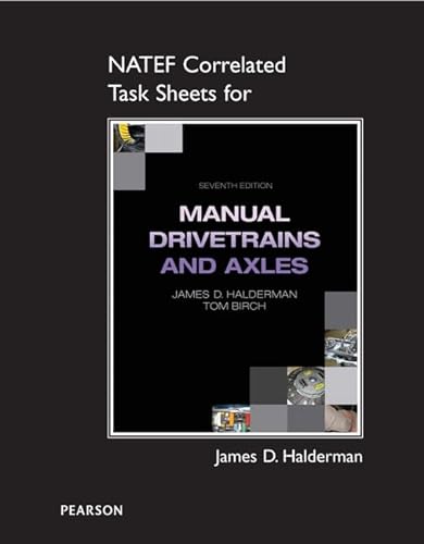 Stock image for NATEF Correlated Task Sheets for Manual Drivetrain and Axles for sale by Iridium_Books