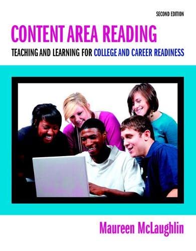Stock image for Content Area Reading: Teaching and Learning for College and Career Readiness, Loose-Leaf Version (2nd Edition) for sale by BooksRun