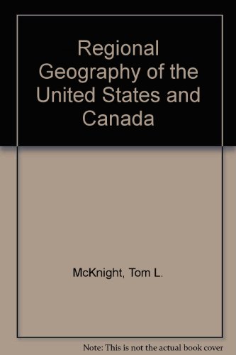 Imagen de archivo de Regional Geography of the United States and Canada a la venta por HPB-Red