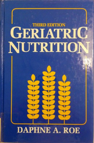 Stock image for Geriatric Nutrition for sale by K & L KICKIN'  BOOKS
