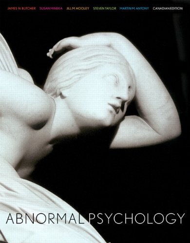 9780133540666: Abnormal Psychology, First Canadian Edition with Introduction to the DSM-5