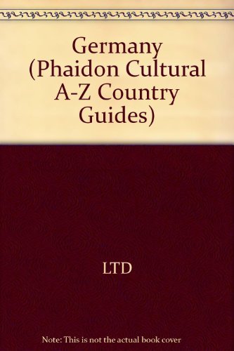 Germany (A Phaidon cultural guide) (9780133541434) by [???]