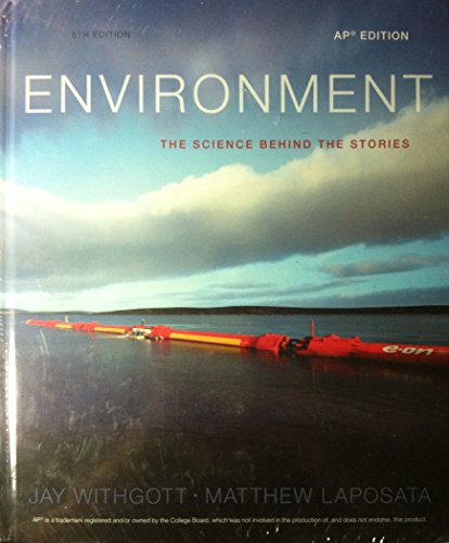 9780133541816: PEARSON AP Environment: The Science Behind the Stories, 2014, Student Edition, AP Edition, 5th Edition - w/ eText + Test Prep Workbook for AP