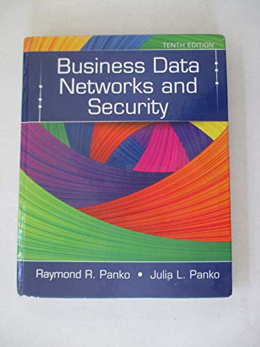 Beispielbild fr Business Data Networks and Security zum Verkauf von ThriftBooks-Atlanta
