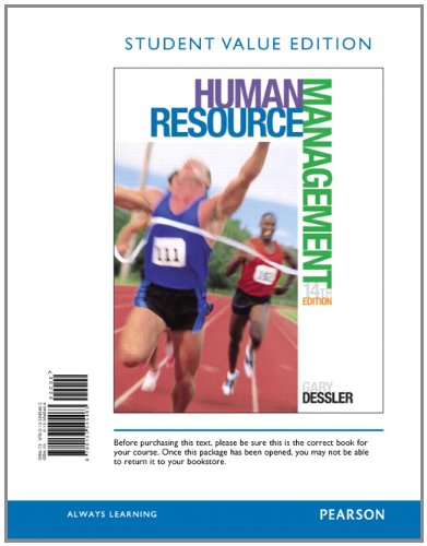 9780133545463: Human Resource Management