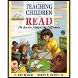 Stock image for Teaching Children to Read: The Teacher Makes the Difference for sale by GoldBooks