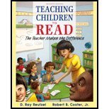 9780133548686: Teaching Children to Read: The Teacher Makes the Difference