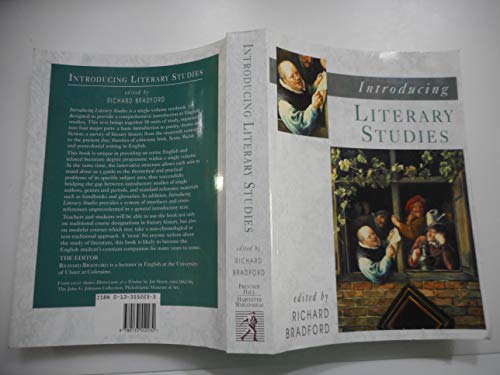 Imagen de archivo de Introducing Literary Studies a la venta por WorldofBooks