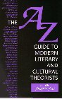 Beispielbild fr A-Z Guide to Literary and Cultural Theorists zum Verkauf von Better World Books