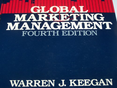 9780133572605: Global Marketing Management (Spectrum Book)